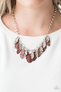 Paparazzi ~ Rule The Roost ~ Brown Necklace Set