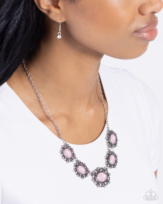 Paparazzi ~ Meadow Wedding ~ Pink Necklace Set