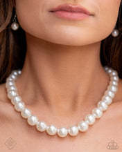 Load image into Gallery viewer, Paparazzi ~ Fiercely 5th Avenue - Fashion Fix Complete Trend Blend ~ White Pearl Necklace Set