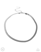 Load image into Gallery viewer, Paparazzi~ Musings Moment ~ Silver Choker Necklace Set