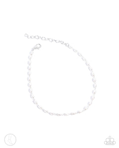 Paparazzi ~ Pearl Purpose ~ White Anklet