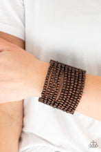 Load image into Gallery viewer, Paparazzi ~ JAMAICAN Me Jam ~ Brown Wooden Bracelet