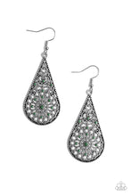 Load image into Gallery viewer, Paparazzi ~ Mandala Makeover ~ Green Earrings