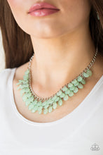 Load image into Gallery viewer, Paparazzi ~ Next In SHINE ~ Green Necklace Set