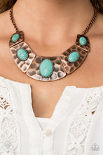 Load image into Gallery viewer, Paparazzi ~ RULER In Favor ~ Copper Necklace Set (Fashion Fix Exclusive)