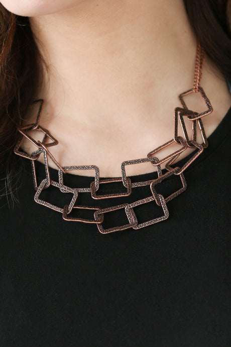 Paparazzi ~ Seattle Scene ~ Copper Necklace Set