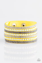 Load image into Gallery viewer, Paparazzi ~ Victory Shine ~ Yellow Urban Bracelet