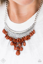 Load image into Gallery viewer, Paparazzi ~ Sunset Sightings ~ Fashion Fix Complete Trend Blend ~ Brown Necklace Set