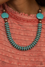 Load image into Gallery viewer, Paparazzi ~ Simply Santa Fe ~ Fashion Fix Complete Trend Blend ~ Blue Turquoise Necklace Set