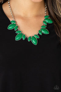 Paparazzi ~ Viva La Vacation ~ Green Necklace Set