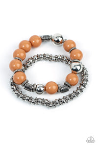 Paparazzi ~ Walk This SWAY ~ Brown Bracelet