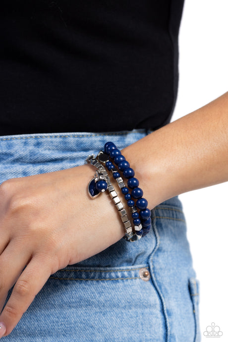 Paparazzi ~ Redefined Romance ~ Blue Bracelet