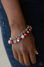 Load image into Gallery viewer, Paparazzi ~ Cupid Couture ~ Red Charm Bracelet