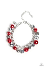 Load image into Gallery viewer, Paparazzi ~ Cupid Couture ~ Red Charm Bracelet