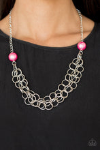 Load image into Gallery viewer, Paparazzi ~ Daring Diva ~ Pink Necklace Set