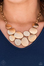 Load image into Gallery viewer, Paparazzi ~ Fiercely 5th Avenue ~ Fashion Fix Complete Trend Blend ~ Gold Necklace Set