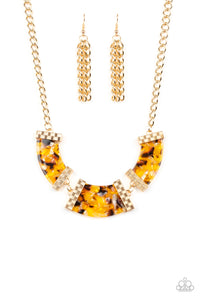 Paparazzi ~ HAUTE-Blooded ~ Yellow Necklace Set