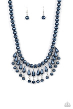 Load image into Gallery viewer, Paparazzi ~ Miss Majestic ~ Blue Necklace Set