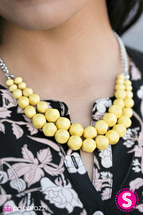 Paparazzi ~ Parkview Picnic ~ Yellow Necklace Set