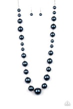 Load image into Gallery viewer, Paparazzi ~ Pearl Prodigy ~ Blue Pearl Necklace Set