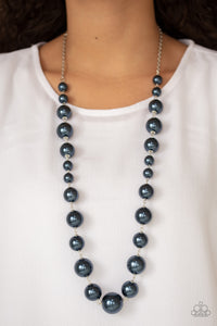 Paparazzi ~ Pearl Prodigy ~ Blue Pearl Necklace Set