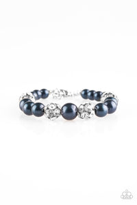 Paparazzi ~ Pearls and Parlors ~ Blue Pearl Bracelet