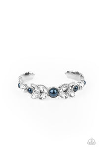 Paparazzi ~ Regal Reminiscence ~ Blue Pearl Cuff Bracelet