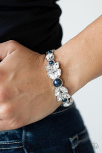 Paparazzi ~ Regal Reminiscence ~ Blue Pearl Cuff Bracelet