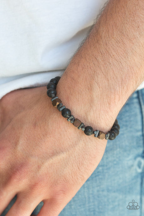 Paparazzi ~ Rejuvenated ~ Men's Copper Urban Bracelet