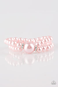 Paparazzi ~ Romantic Redux ~ Pink Pearl Bracelet