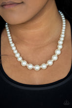 Load image into Gallery viewer, Paparazzi ~ Showtime Shimmer ~ White Pearl Necklace Set (Gold)