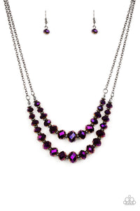 Paparazzi ~ Strikingly Spellbinding ~ Purple Necklace Set