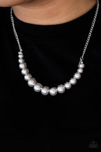 Load image into Gallery viewer, Paparazzi ~ The FASHION Show Must Go On! ~ Silver Pearl Necklace Set