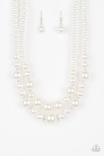 Load image into Gallery viewer, Paparazzi ~ The More The Modest ~ White  Pearl Necklace Set