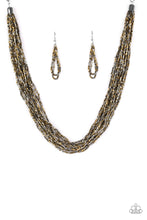 Load image into Gallery viewer, Paparazzi ~ The Speed of STARLIGHT~ Multi Seed Bead Necklace  Set