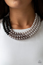 Load image into Gallery viewer, Paparazzi ~ Times Square Starlet ~ Black Pearl Necklace and Bracelet Set