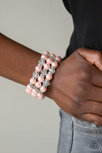 Load image into Gallery viewer, Paparazzi ~ Undeniably Dapper ~ Pink Pearl Bracelet