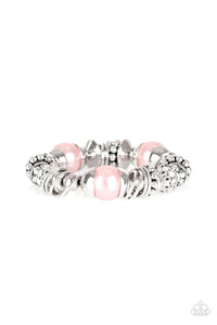 Paparazzi ~ Uptown Tease ~ Pink Pearl Bracelet