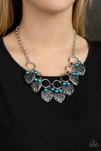 Load image into Gallery viewer, Paparazzi ~ Very Valentine ~ Blue Necklace Set