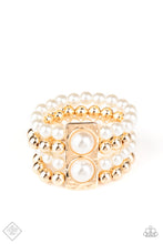 Load image into Gallery viewer, Paparazzi ~ WEALTH-Conscious ~ Gold Bracelet (Fashion Fix Exclusive)