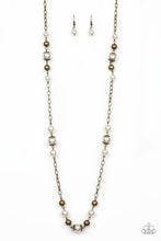 Load image into Gallery viewer, Paparazzi ~ Wall Street Waltz ~ Brass Necklace Set