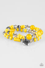 Load image into Gallery viewer, Paparazzi ~ Writing My Own Love Story ~ Yellow Bracelet