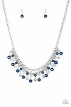 Load image into Gallery viewer, Paparazzi - You May Kiss the Bride - Blue Pearl Necklace Set