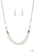 Load image into Gallery viewer, Paparazzi ~ One-WOMAN Show ~ White Pearl Necklace Set