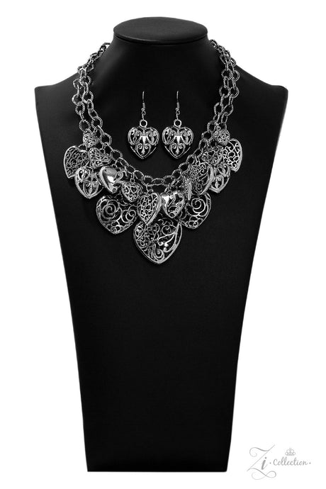 Paparazzi - Cherish -  ZI Collection Necklace Set